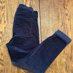 J. Crew Dark Blue Ankle Jeans